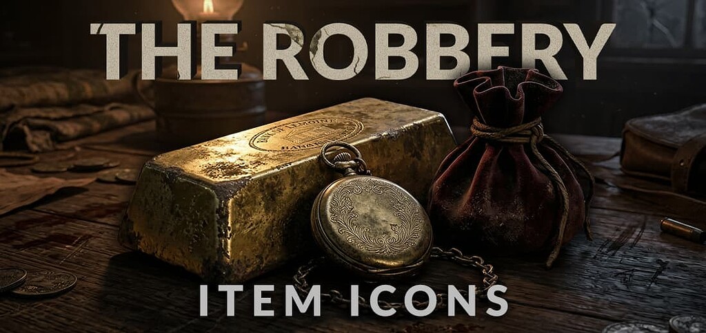 [Paid] [RedM] 💰 The Robbery Pack: Valuables & Loot Icons (Rugged Style ...
