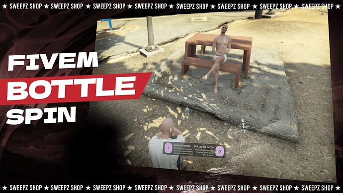 Fivem Spin The Bottle Script | Sweepz Spin The Bottle Thumbnail
