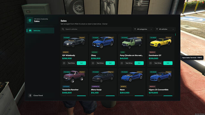 Sales Terminal