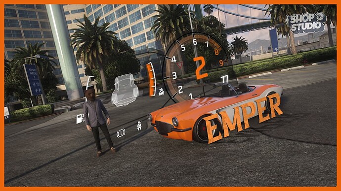 [ESX/QB] Car HUD - Ember Thumbnail