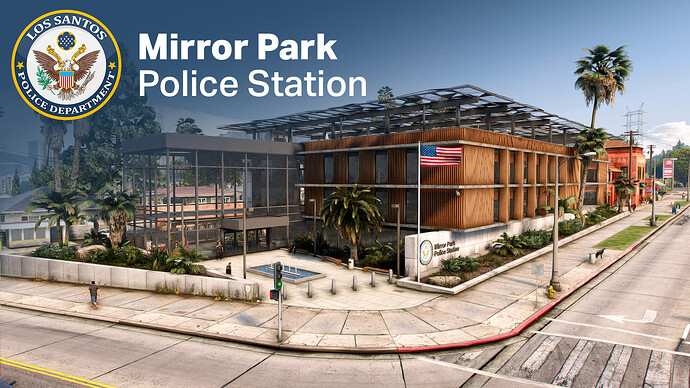 [PAID] [MLO] Mirror Park Police Station 👮‍♂️ Thumbnail
