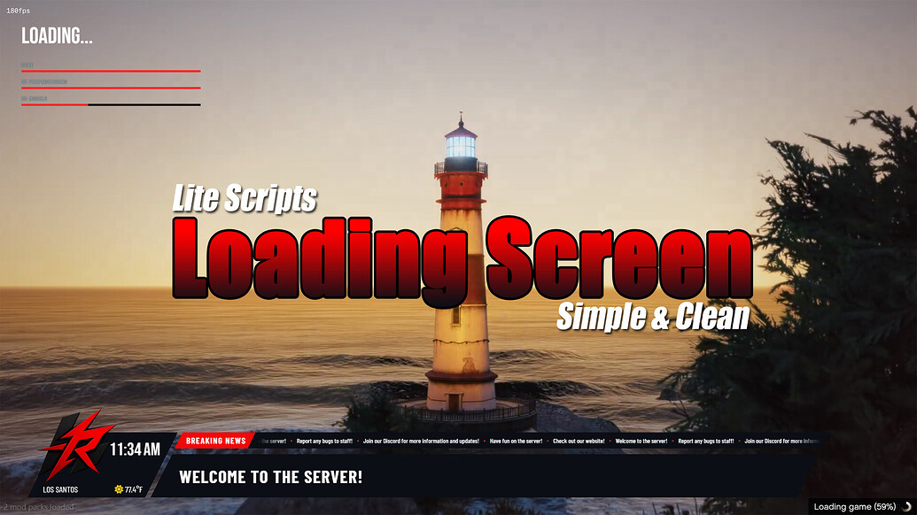[FREE] Simple Loading Screen