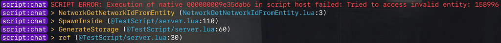 Error while trying to transfer entity from the server to the client ...