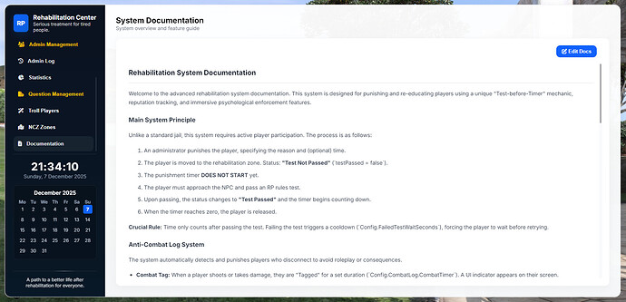 Punishment System | Rehabilitation Center thumbnail 16