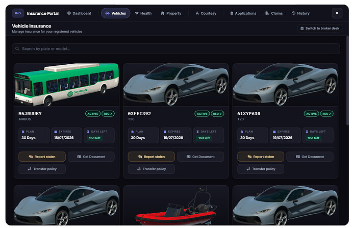 Portal Dashboard