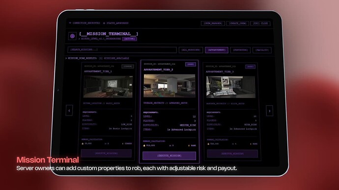 ALL IN ONE Robbery System - Plan heists, Sell stolen goods,  Build your team, Noise Detection thumbnail 2