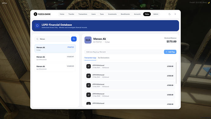 ADVANCED BANKING SCRIPT FIVEM | AK47 BANKING | [ESX] [QB] [QBX] 7