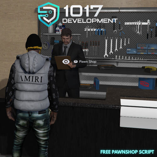 [FREE] Pawnshop Script + FREE MLO | 1017 Development