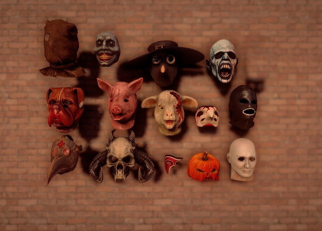 [PROPS] Horror Masks Collection - RedM Releases - Cfx.re Community