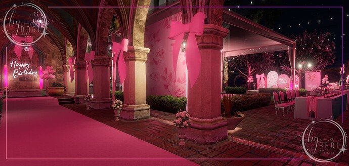 Decorative entrance