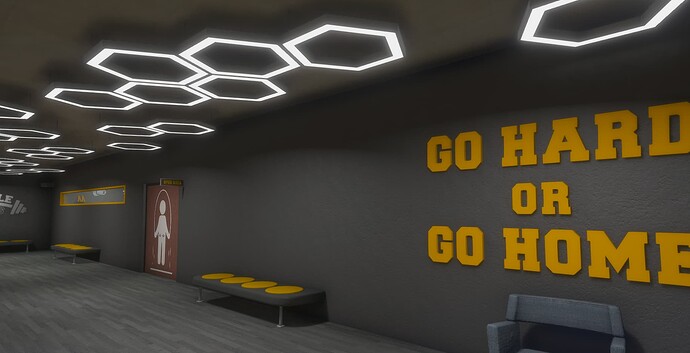 ORIGEN GYM - [FiveM MLO - GTA V Interior] thumbnail 6