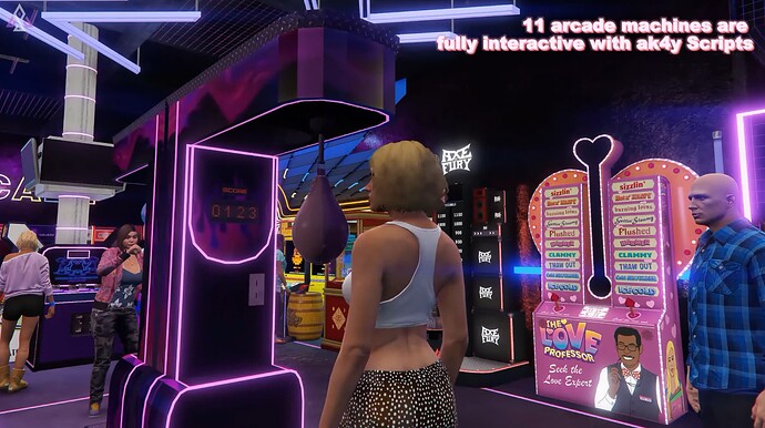 Arcade Salon | Fivem MLO | Eight Bit Arcade thumbnail 3