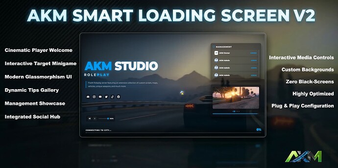 AKM Smart Loading Screen V2 (Standalone )