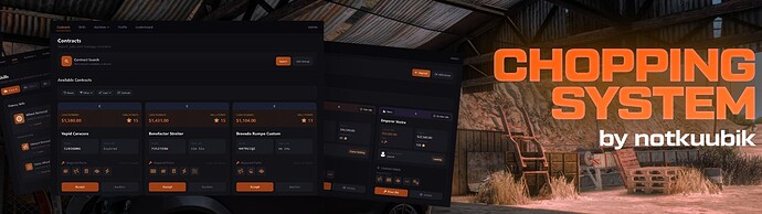 [PAID] Chop Shop System [ESX / QBX / QB / CUSTOM] Thumbnail