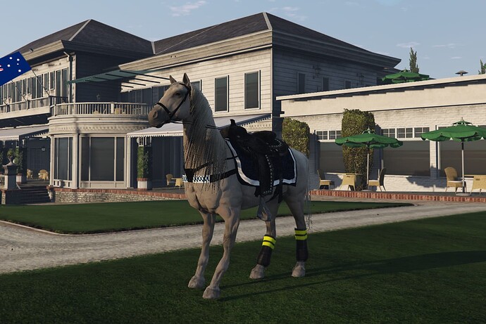 [PAID] [PED] Police Horse - Addon Ped thumbnail 2