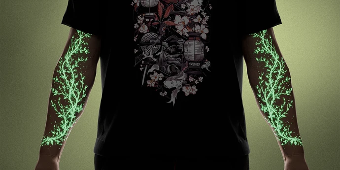 Glowing Arm Tattoo thumbnail 5