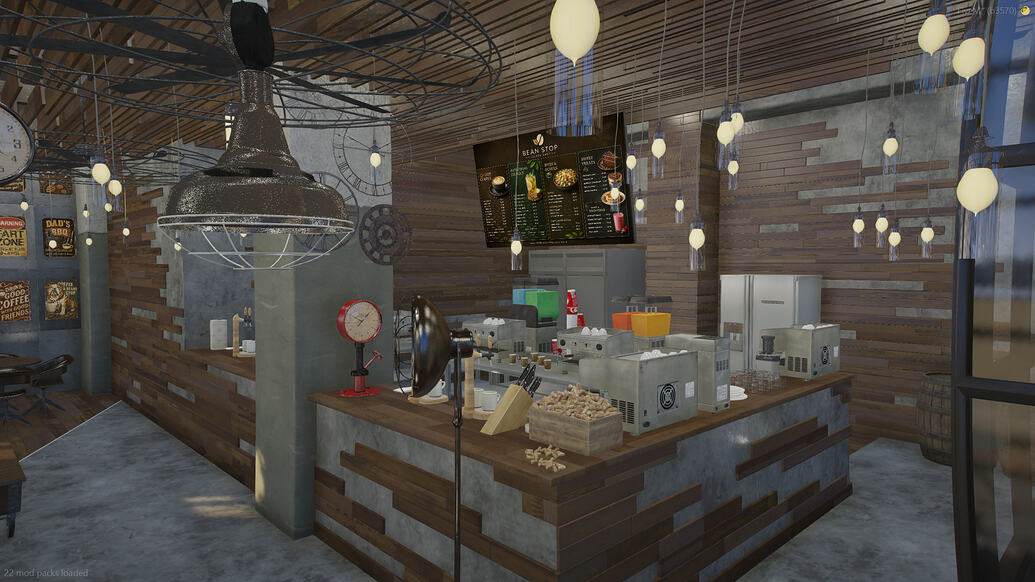 [免费] The Brutalist Coffee Shop - Hunz3D