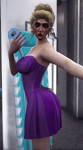 [PAID] Corset Dress Physic Animated thumbnail 9