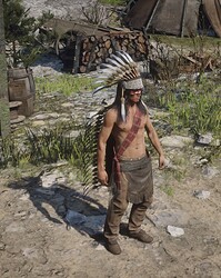 Headdress 13 (head + cape)