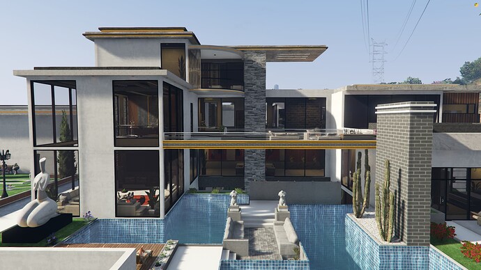 [FiveM MLO] Oakwood Mansion — The Pinnacle of Contemporary Elegance thumbnail 4