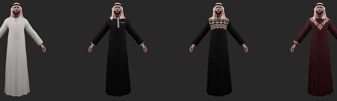 [PAID] Arabic Thobe V3  (Male / Female) thumbnail 2