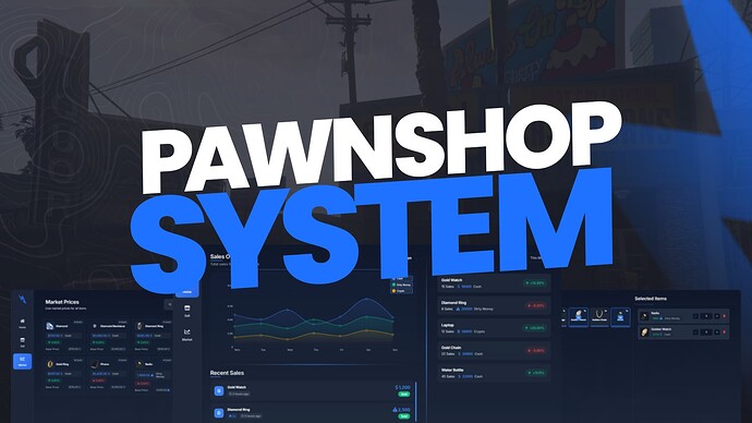 [PAID] [ESX/QB/QBX] Flash Advanced PawnShop - Dynamic Market System | Multi-Currency | Real-time Analytics | Modern UI Thumbnail