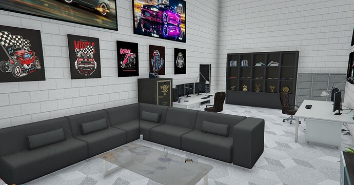 UNCStudios Rouge Customs MLO interior  thumbnail 3