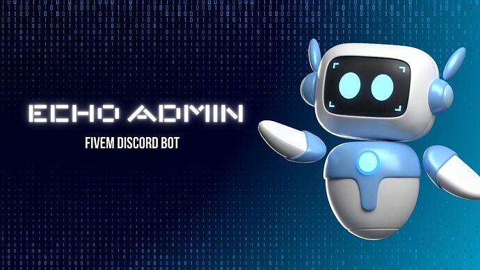 [QB/ESX] FiveM Admin Discord Bot Script Thumbnail