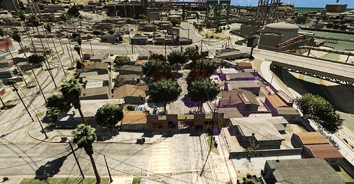 [MAP][PAID] Ballas Gang Hood Map Fivem GTA 5 RP + Interior thumbnail 2