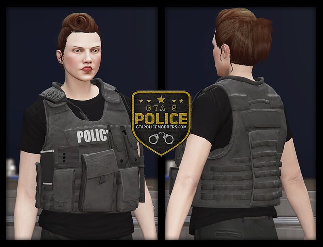 [PAID] Police Swat Style Vest (Female) Thumbnail