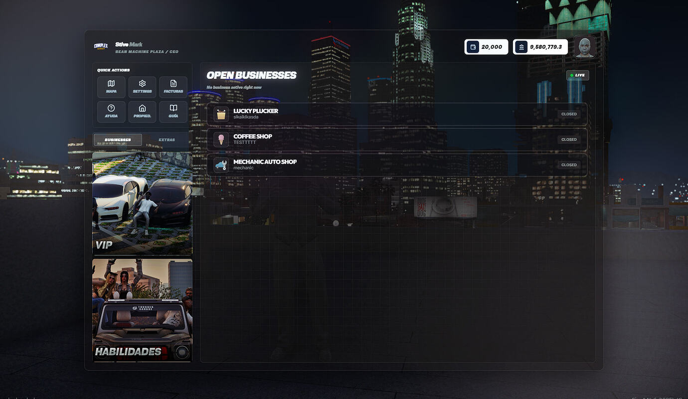 FiveM Pause Menu Script [ESX/QB/QBX] - FiveM Releases - Cfx Forum