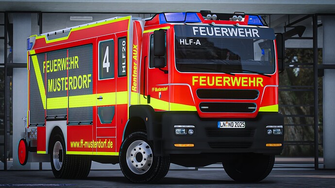 [NON-ELS + ELS]MTL RENTNER FIRETRUCK thumbnail 6