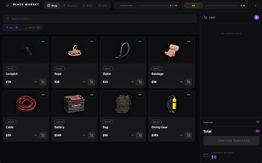 [ESX] [QBCore] Advanced Black Market System