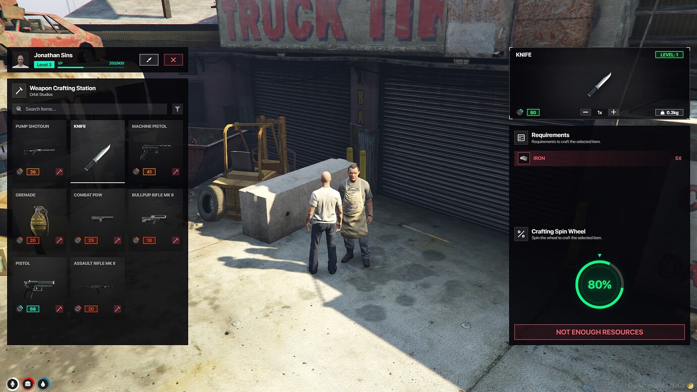 [PAID] Advanced Crafting System - Orbit Studios - FiveM Releases - Cfx ...