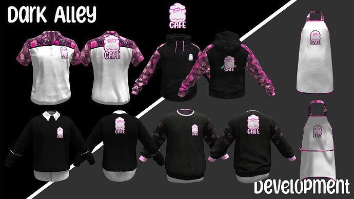 UWU Cafe Clothing -- Male & Female thumbnail 3