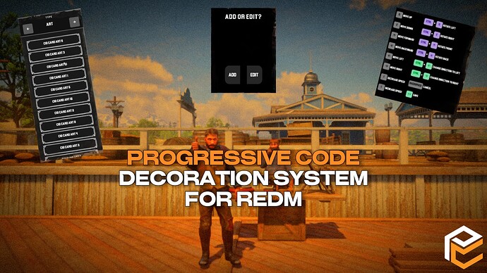 RedM Decoration System