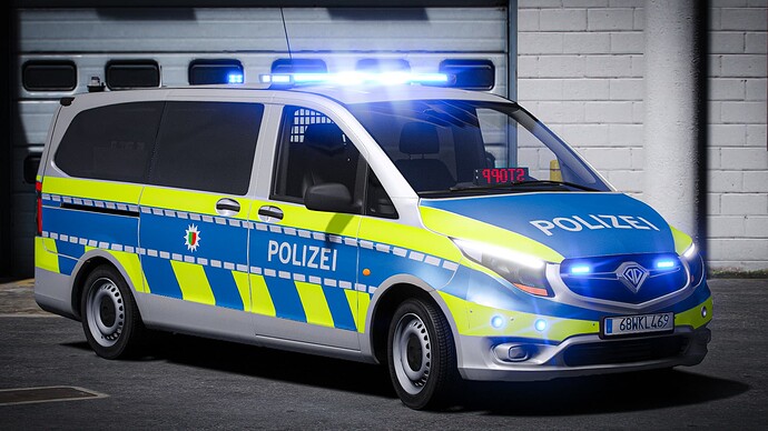 Benefactor Van Police / Polizei NRW Thumbnail