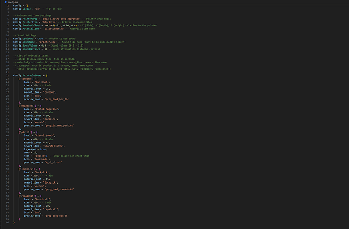 RetroPrint - Advanced 3D Printing System [ESX] thumbnail 3