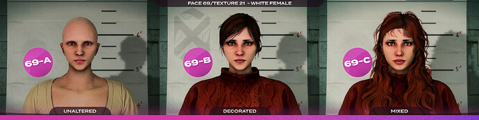 69-21. White Female