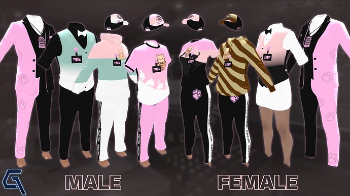 UwU Cafe V1 – Clothes Pack [M/F]  thumbnail 3