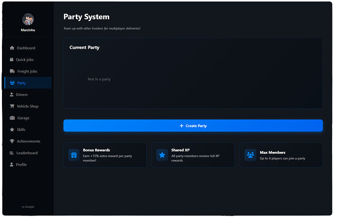 [PAID] Ultimate Trucker Simulator - FiveM Script | ESX & QBCore | Party System + NPC Drivers thumbnail 21