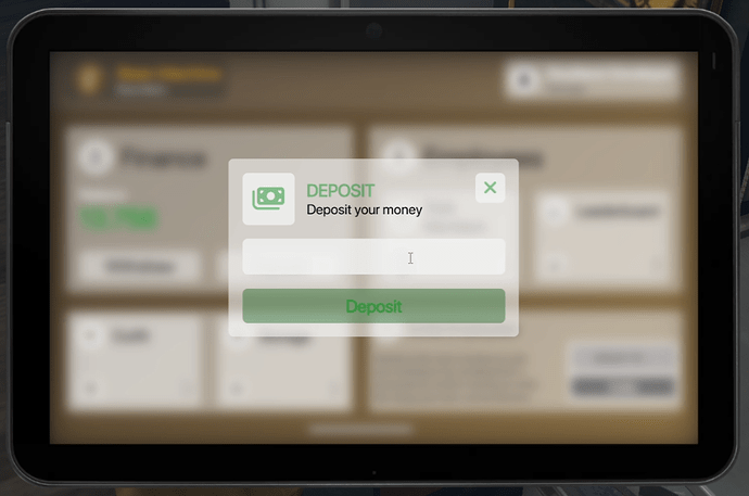 Deposit Money