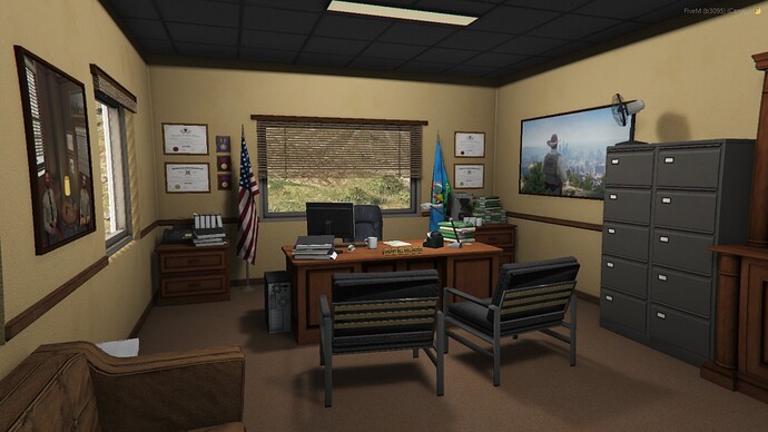 [PAID] [MLO] Sandy Shores Sheriff Station - Ginger3D thumbnail 12