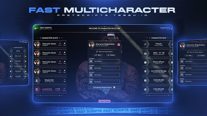 Multicharacter