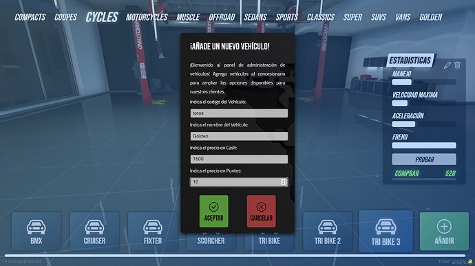 Golden | Vehicle Shop (QBCore) thumbnail 8