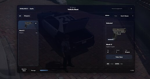Boot/Trunk System – Advanced Vehicle Inventory & Equipment System 4