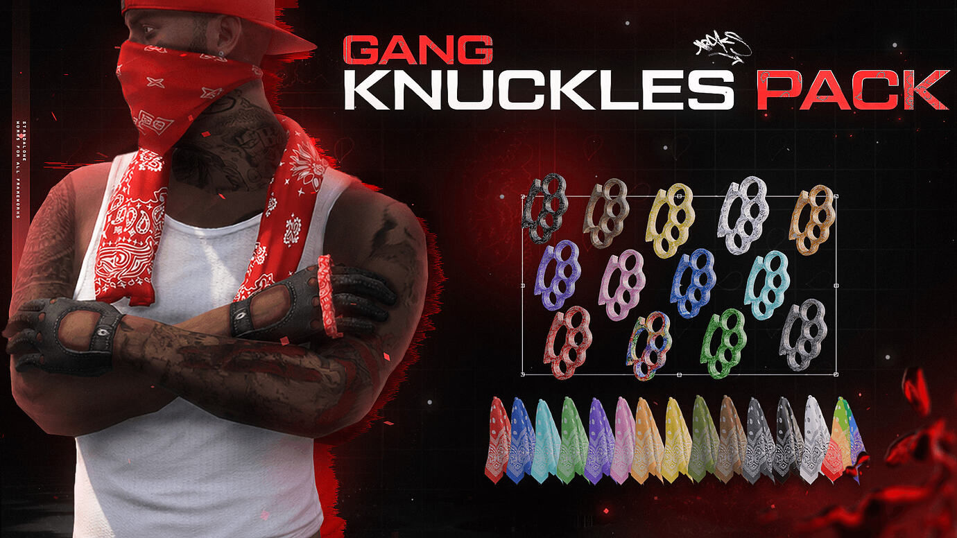 [免费] Gang Knuckle Duster武器包