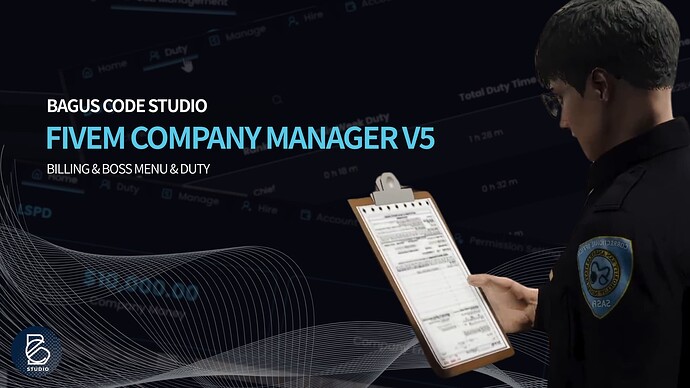 Boss Menu & Billing & Duty - Company Manager [ESX/QB/QBOX] Thumbnail