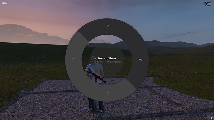 ADVANCED & Customizable Radial Menu Rust Style [ESX/QB-Core/Standalone] thumbnail 3