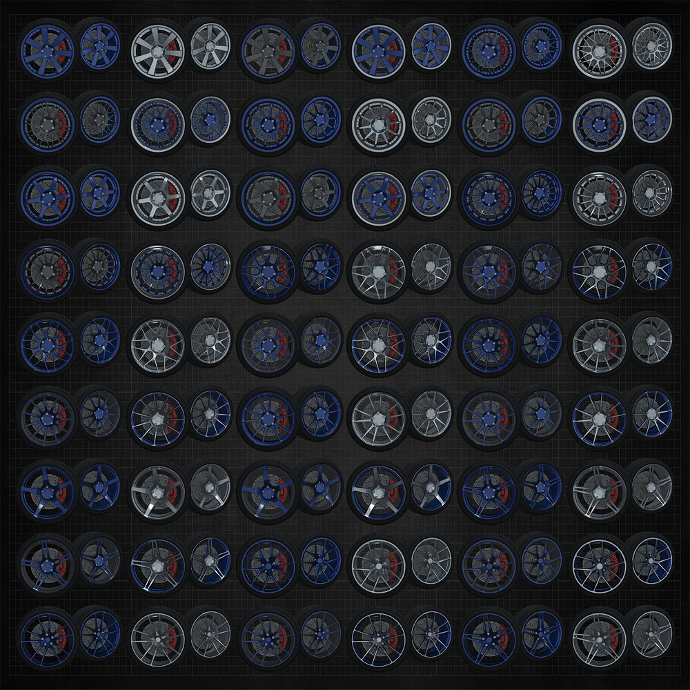 [PAID] Generic Wheel Pack 2 – 175 Wheels, 700 Variations - FiveM ...